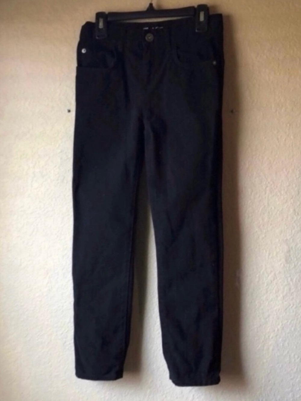 Place Pants Denim Black Skinny Jeans Girls Kids Size 8 Classic Casual Pant - Picture 10 of 10